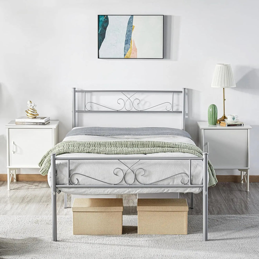 Twin Metal Platform Bed Frame