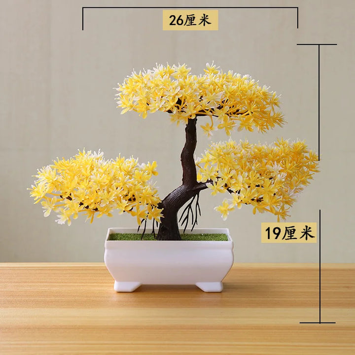 Mini Artificial Bonsai Tree Decoration