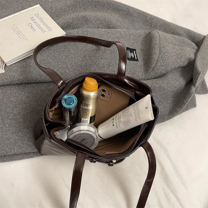 MOODS Belt Buckle Design Shoulder Satchels Bag For Women 2025 New In Luxury Designer Handbags Branded Fashion Totes With Pendant