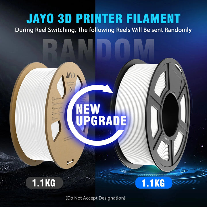JAYO 5Rolls JAYO TPU SILK 98A 3D Filament Flexible 1.75mm+/-0.02mm 3D Printer SILK Texture Smooth High Quality New Fast Shipping