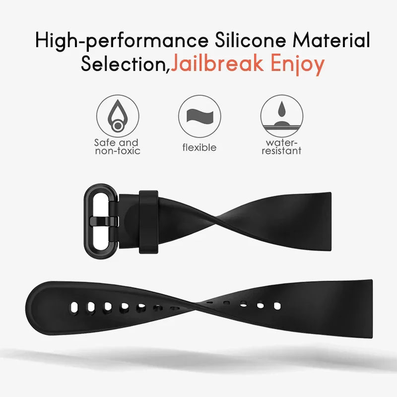 Silicone Strap For Xiaomi Mi Watch 2 3 Lite Mi poco Watch band For Redmi watch 2 Lite 3 Active Wrist Redmi watch 3 lite Bracelet