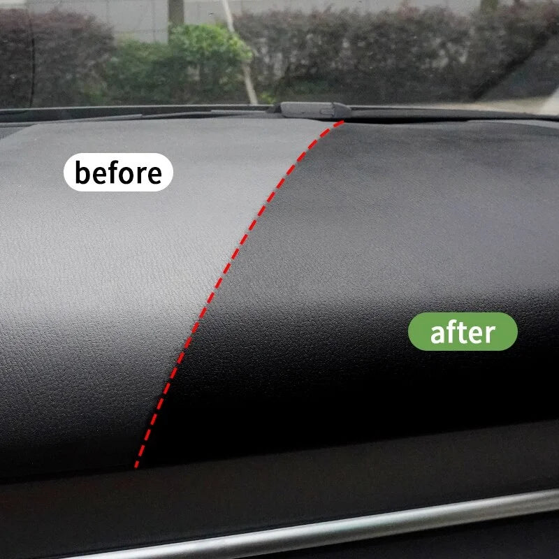 300ML Car Interior Plastic Restorer HGKJ S3 Liquid Leather Seat Spray Restoration Coat Wax Car Care Product Plastics Renovator