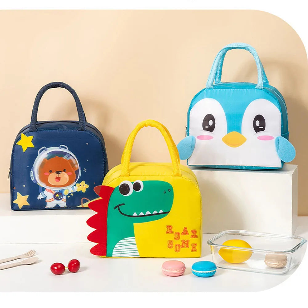 Thermal Bag Food Storage bag Student lunchbox cool bag for Children Food Container for Kids School small Thermal Lunch food Bag
