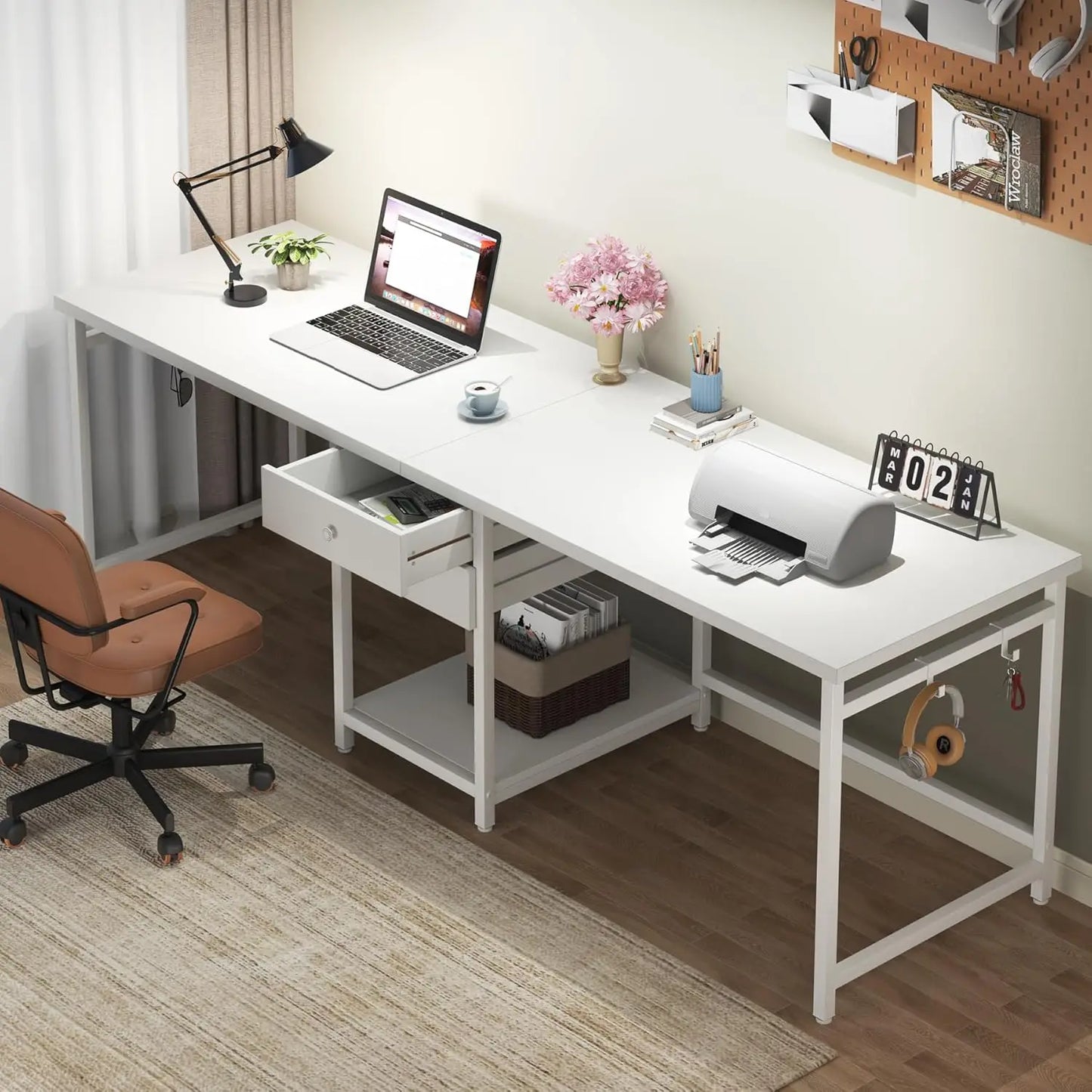 Extra Long Double Desk