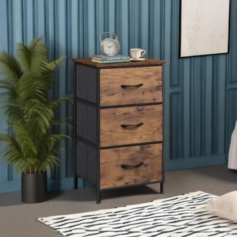 Fabric Nightstand Dresser