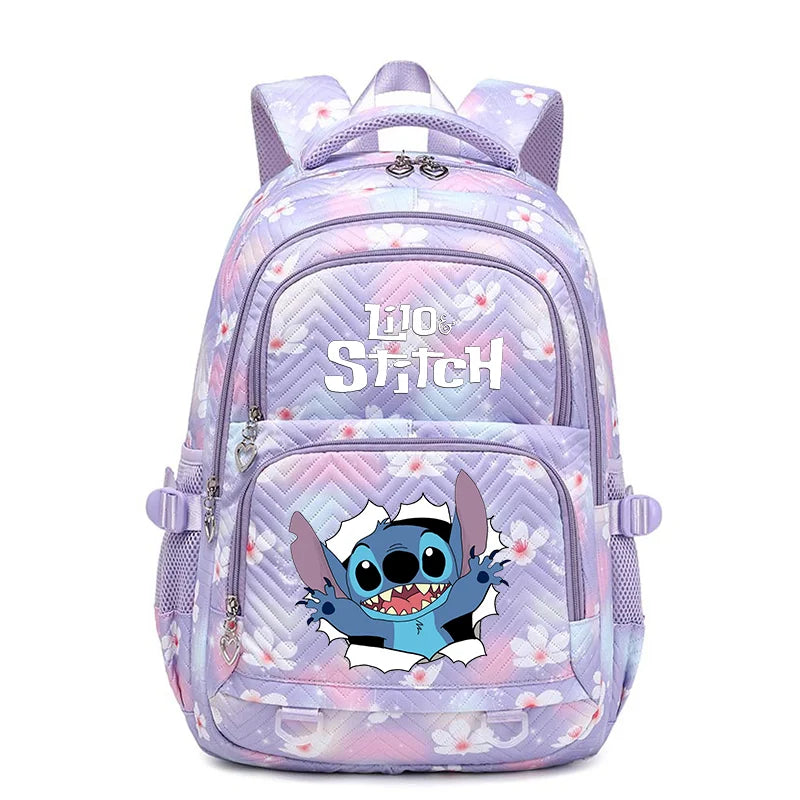 Lilo Stitch Waterproof Women Backpack Female Travel Bag Backpacks Schoolbag for Teenage Girls Bookbag Mochila