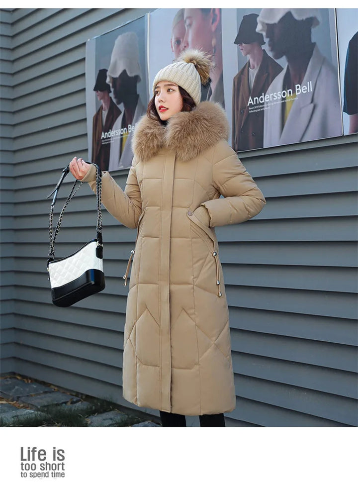 2024 New Autumn Winter Coat Women Thicken Warm Oversized Hoodies Casual Loose Korean Autumn Winter Fashion  Cotton Parkas Coat
