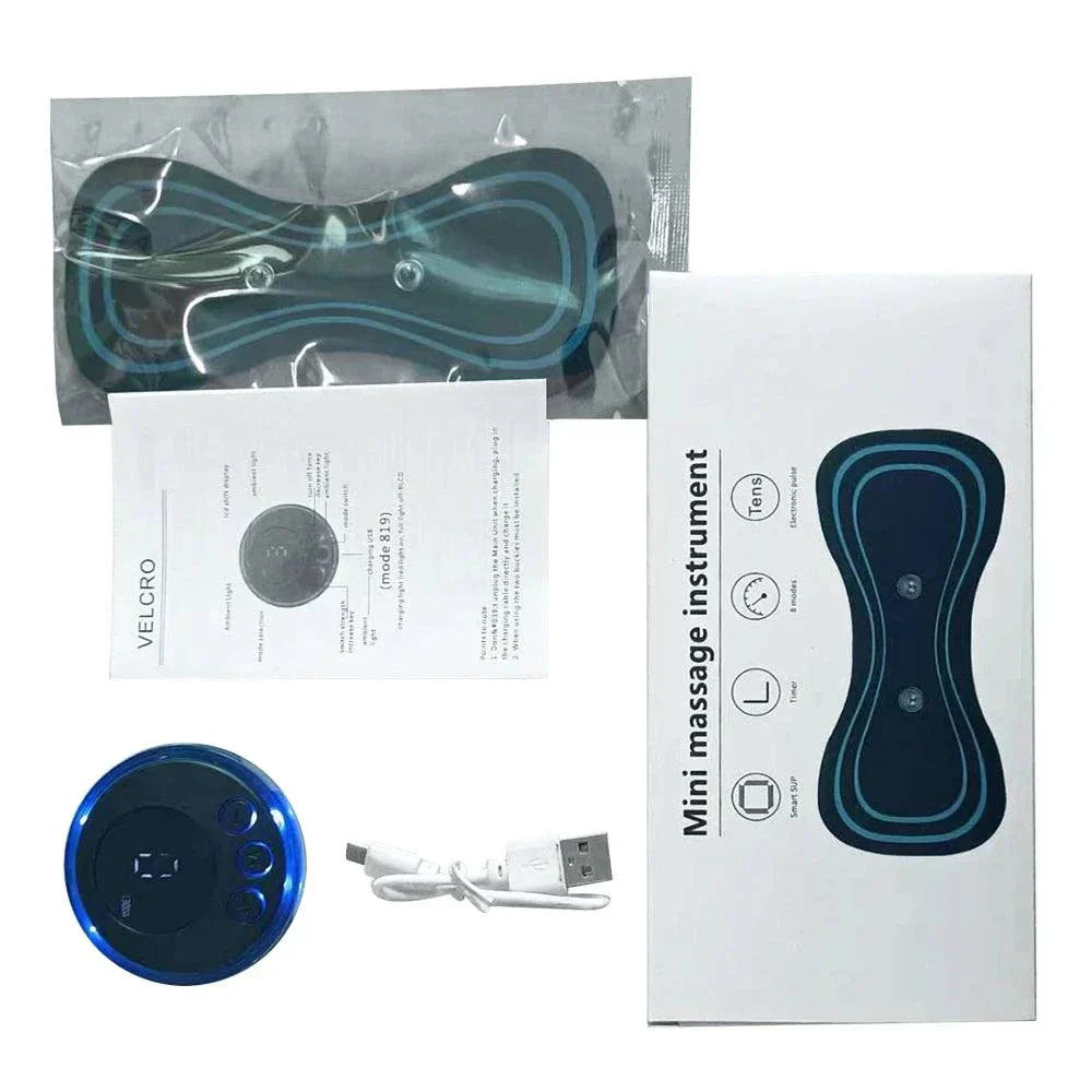 Mini EMS Neck Massager & Back Pain Relief Patch