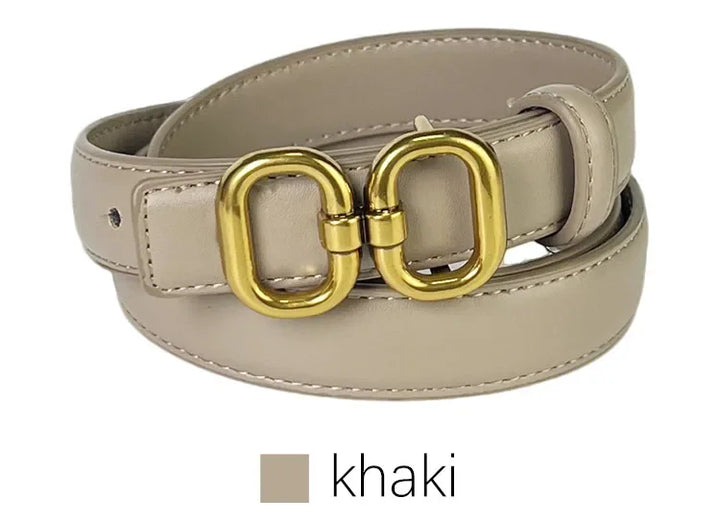 2025 luxury brand leather belt for men women designer alloy buckle waist strap female jeans trouser dress waistband