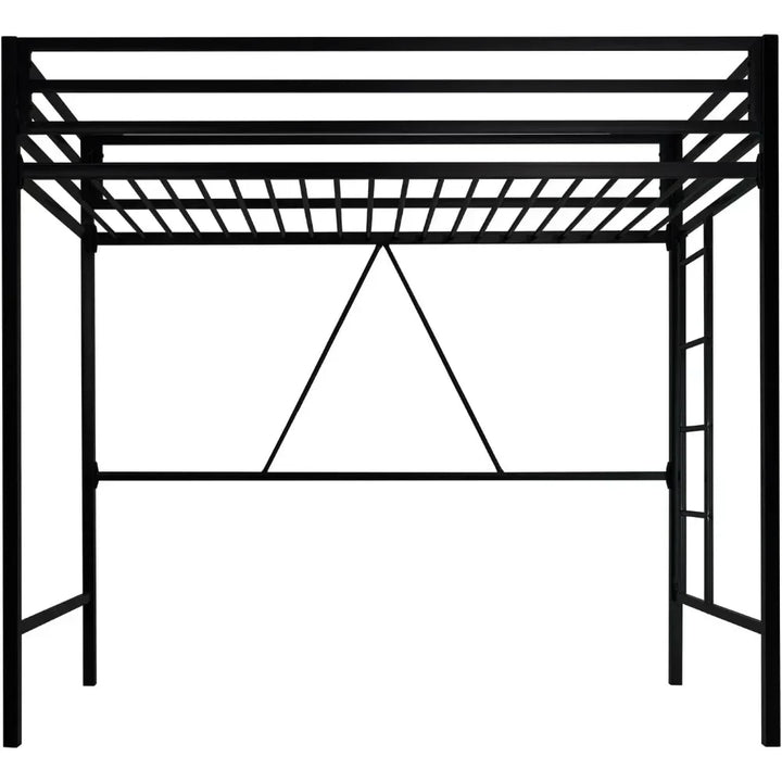 Twin Metal Loft Bed Frame