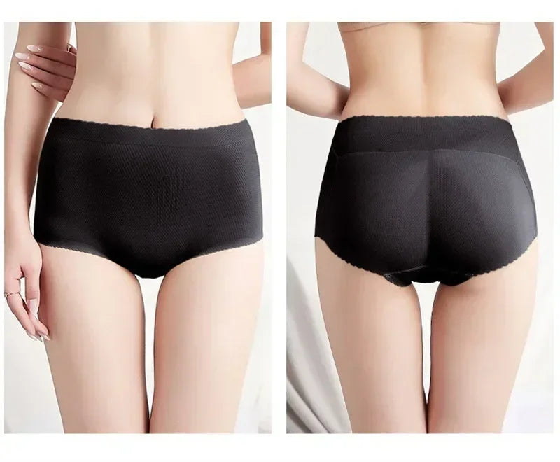 Women Control Padded Panties Sexy Body Shaper Tummy Butt Lifter Panty Enhancer Shapewear Underwear Push Up Hip Female Briefs