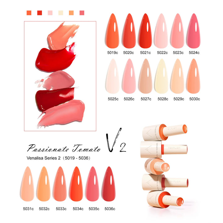VENALISA VIP4 Kit Nail Gel Polish HEMA FREE Full Coverage 36/60 Color Gel Pigment Professional Nail Art Long-lasting Gel Varnish