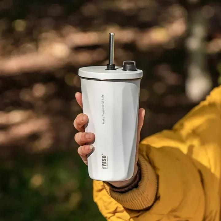 Tyeso Vacuum Insulated Coffee cup - 600ml
