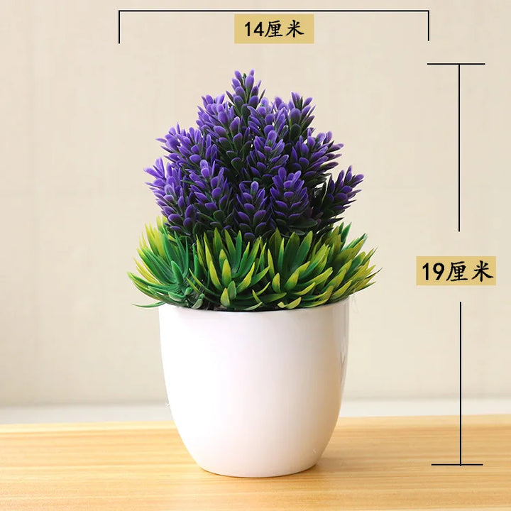 Mini Artificial Bonsai Tree Decoration