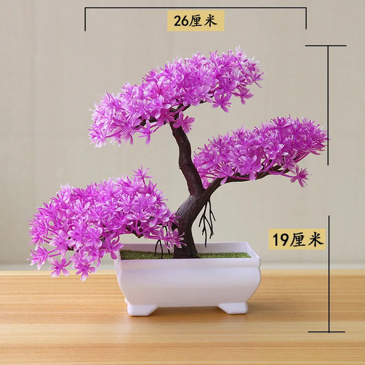 Mini Artificial Bonsai Tree Decoration
