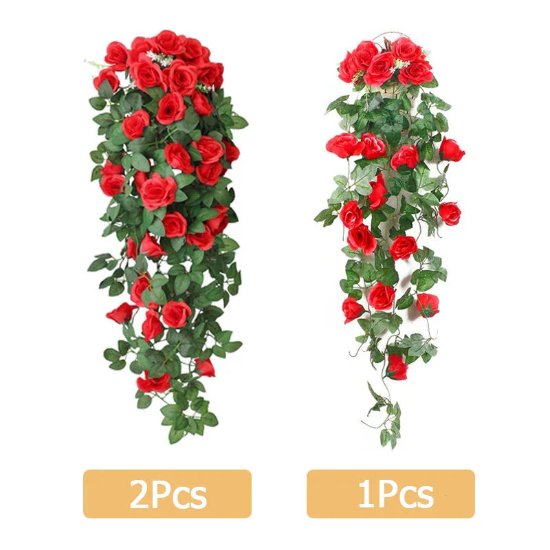 Artificial Flower Rattan Vine Décor