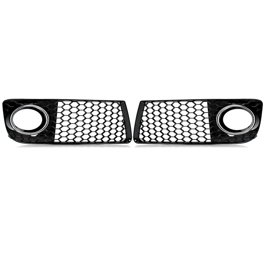 For Audi TT MK2 8J Front Bumper Fog Light Grills Grille Honeycomb Mesh Fog Light Lamp Cover 2010 2011 2012 2013 2014  8J0807682J