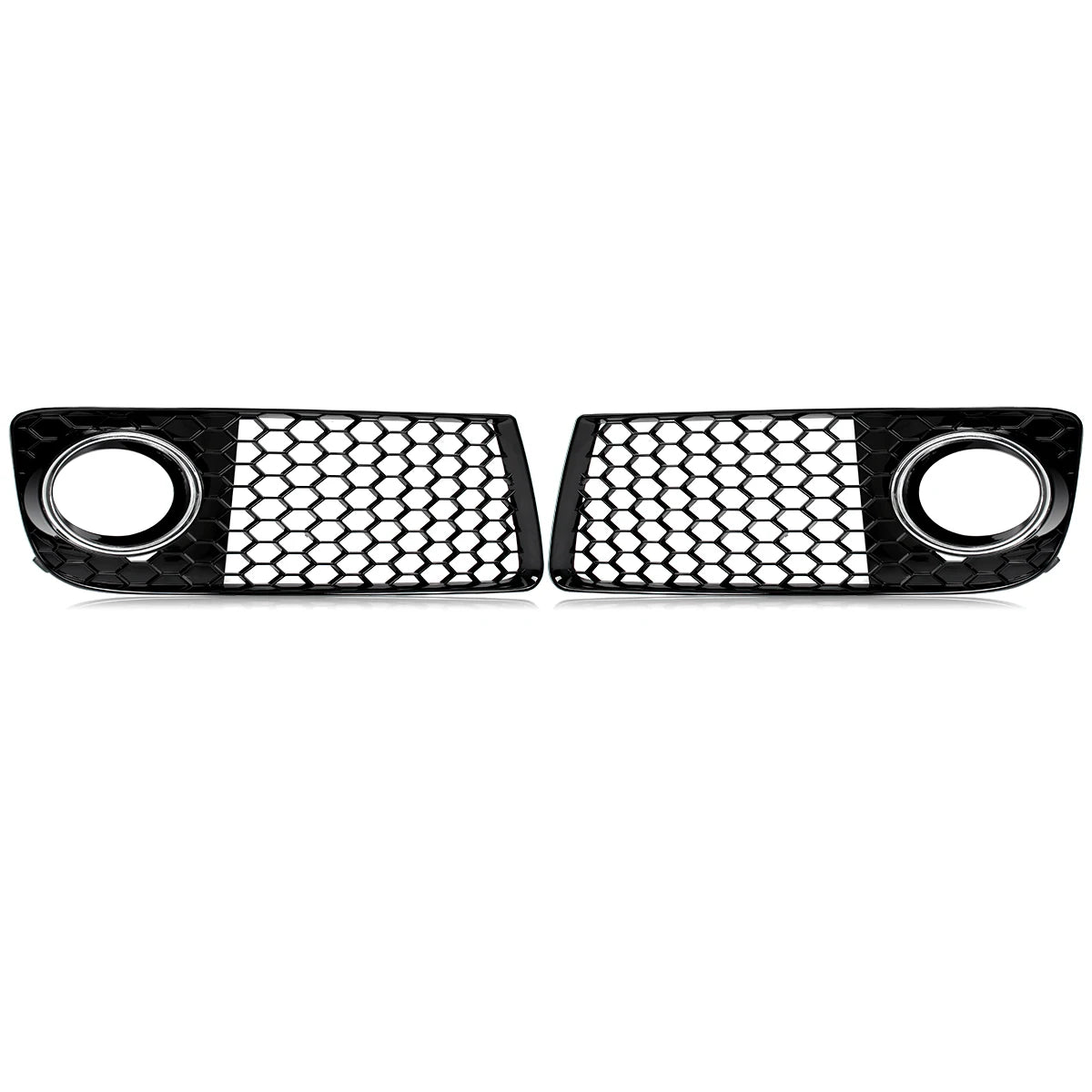For Audi TT MK2 8J Front Bumper Fog Light Grills Grille Honeycomb Mesh Fog Light Lamp Cover 2010 2011 2012 2013 2014  8J0807682J