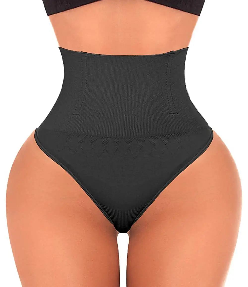 Seamless Thong Shapewear Women High Waist Tummy Control Panties Slimming Underwear Butt Lifter Belly Waist Trainer Body Shaper