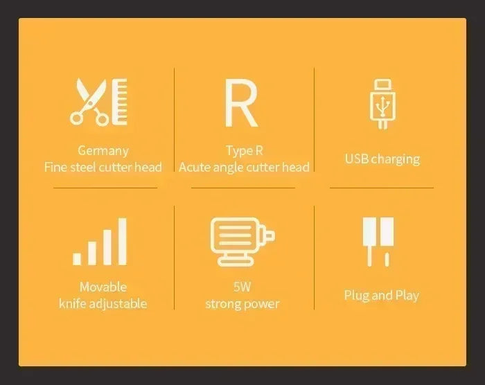 Kemei Hair Clipper Rechargeable Graffiti Pattern Electric Professional Barber Trimmer Man Shaver KM-MAX2092 KM-MAX5090 KM-RS7098