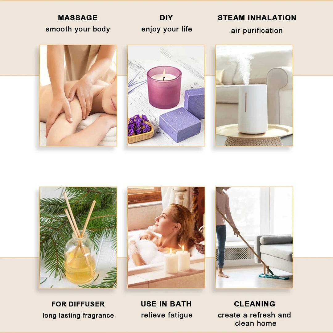 Unisex EUQEE 10ml Natural Essential Oil