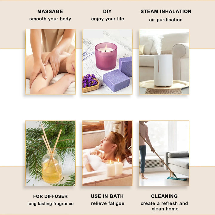 Unisex EUQEE 10ml Natural Essential Oil