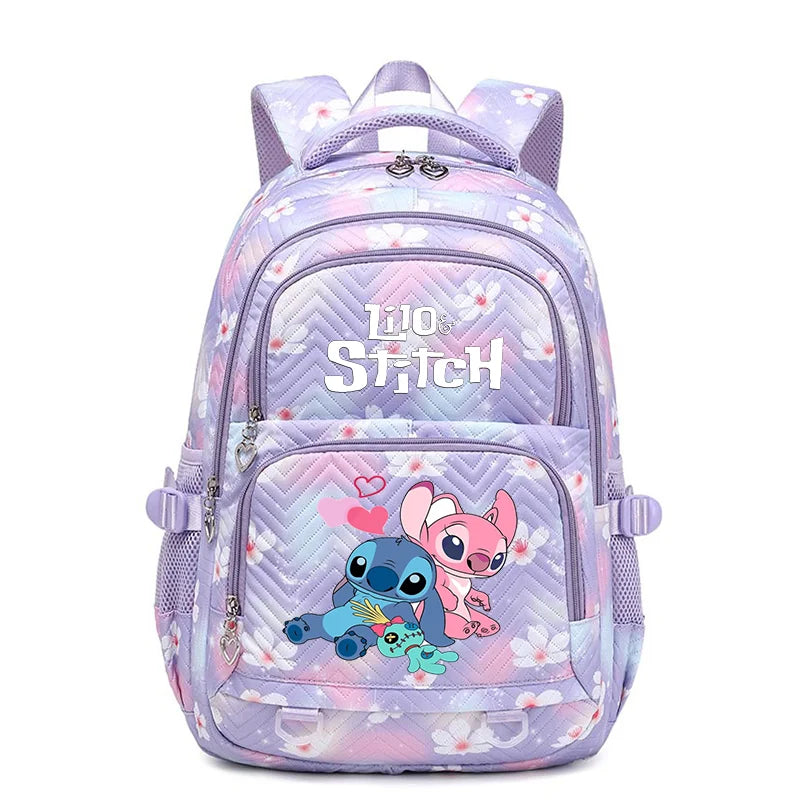 Lilo Stitch Waterproof Women Backpack Female Travel Bag Backpacks Schoolbag for Teenage Girls Bookbag Mochila