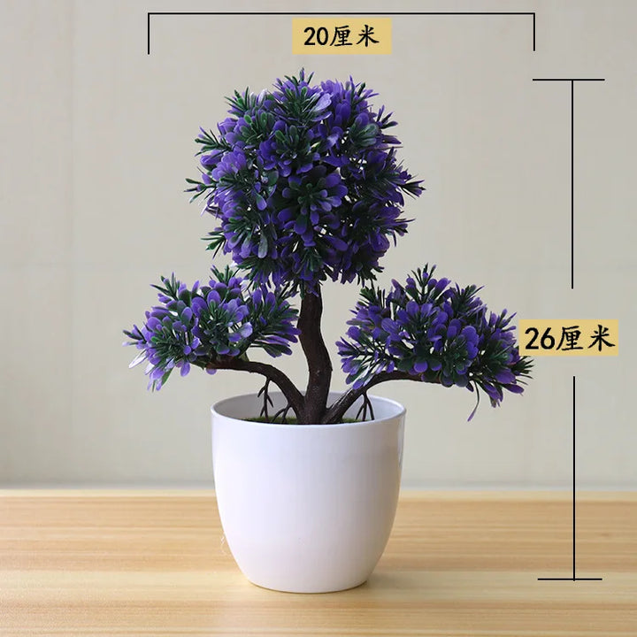 Mini Artificial Bonsai Tree Decoration