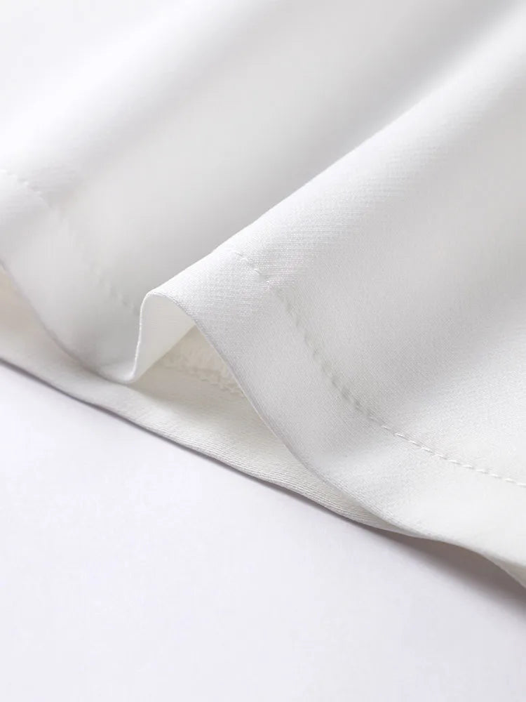 Hollow Out Sleeveless Dress Women Sexy Temperament Waist Cinching Slimming Elastic Summer Round Neck Hip Hugging Short Dress