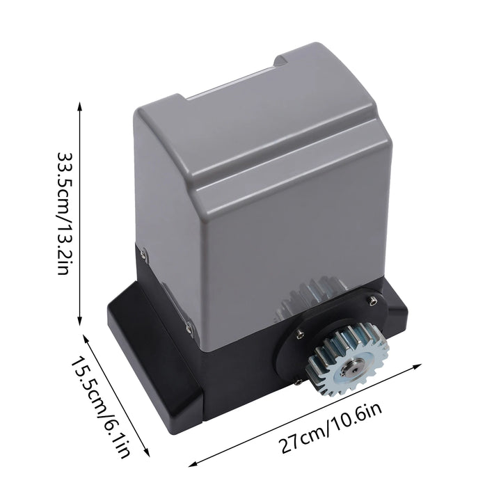 550W/370W/750W 1200KG Sliding Gate Opener Electric Automatic Motor Remote Kit Heavy Duty