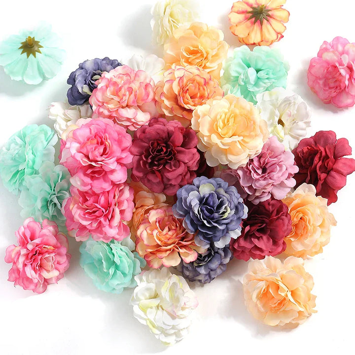 Artificial Rose Flower Heads