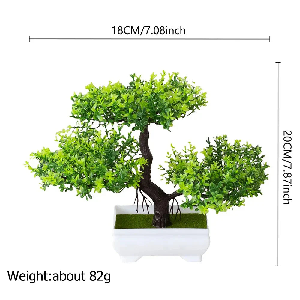 Artificial Potted Bonsai Tree Decor