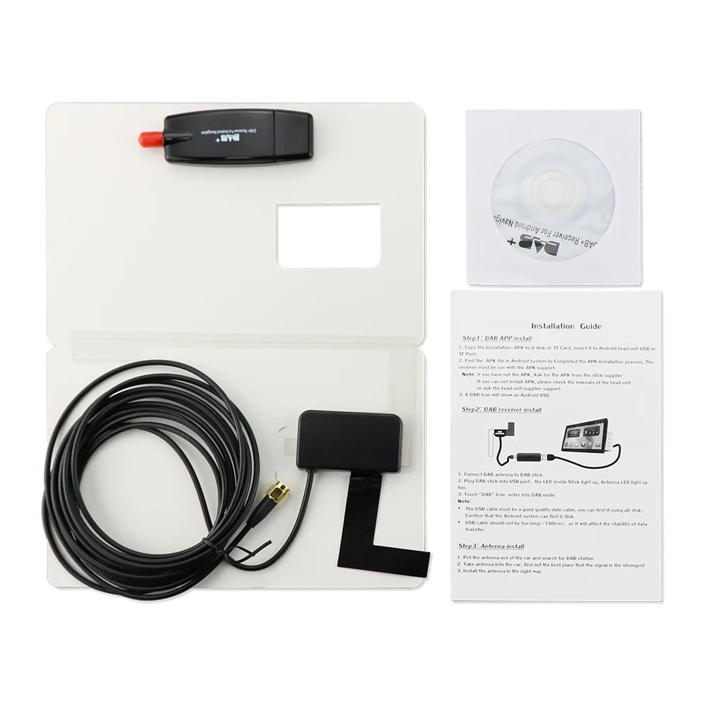 Only Fits for Our Hizpo Brand Car Monitor DAB+ BOX Adapter Dab USB Car Multimedia Players Which Supports DAB+