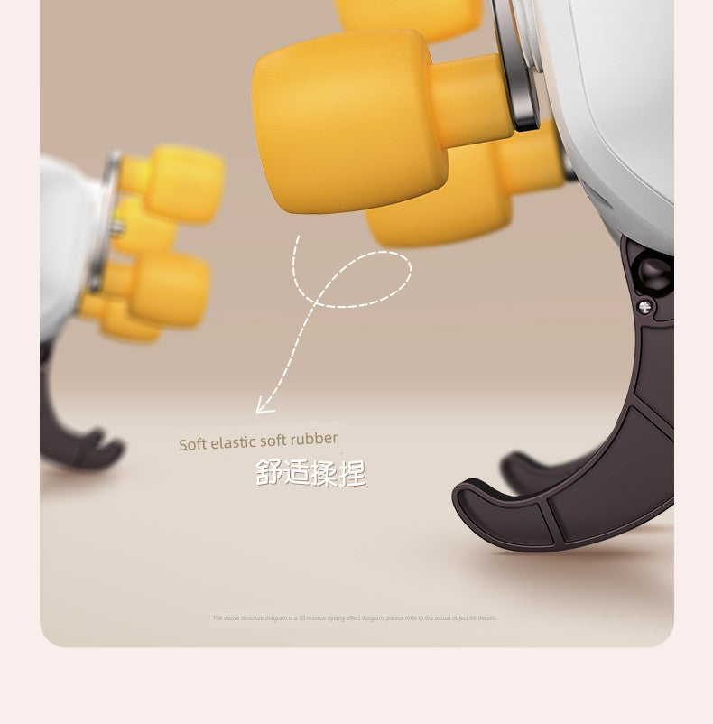 Ox Neck Massager Genuine Goods Back Waist Shoulder Spine Neck Kneading Handy Gadget Trapezius Massage Instrument