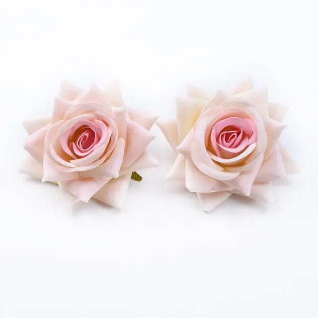 Artificial Silk Roses for Décor
