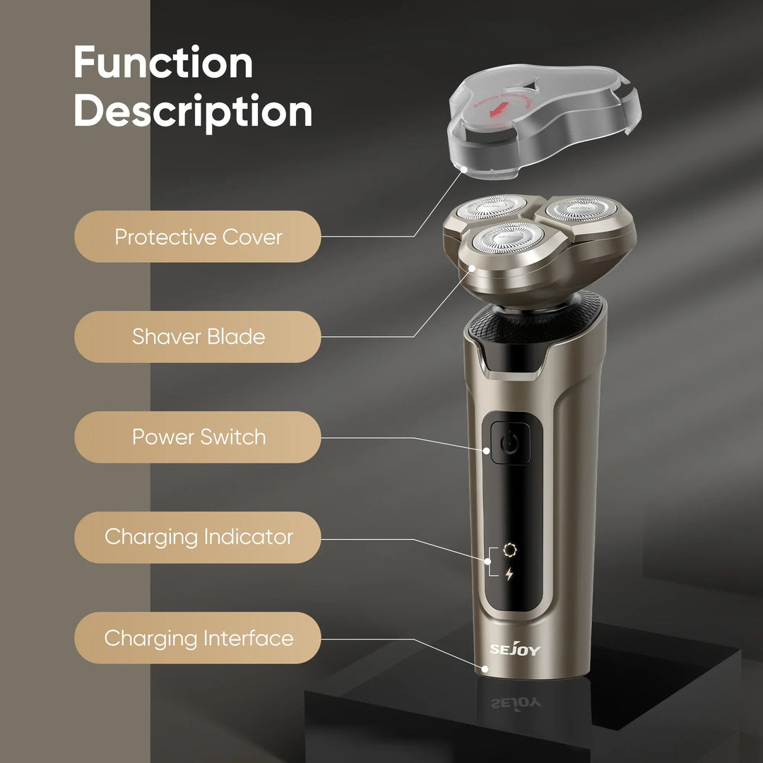 Sejoy Electric Hair Clipper for Men  5 in 1 Electric Nose Hair Trimmer Professional Cutting Machine Rechargalbe