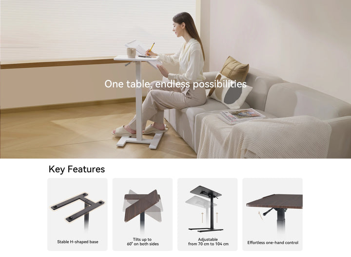 SIHOO Adjustable Standing Office Desk