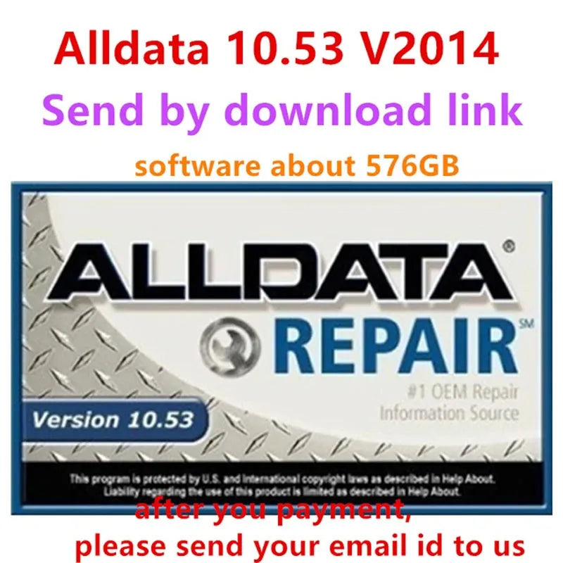 Hot ! Latest Car 2025 Auto Diagnostic Tool - Alldata 10.53 & Autodata 3.45 Pro + ATSG 2017 | Car Repair & Maintenance Software