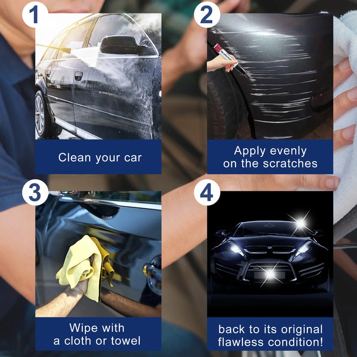 RAYHONG 3pcs Paint For Cars Paint Scratch Repair Waterproof Auto Scratch Remover Pen Black/White Car Paint Pen