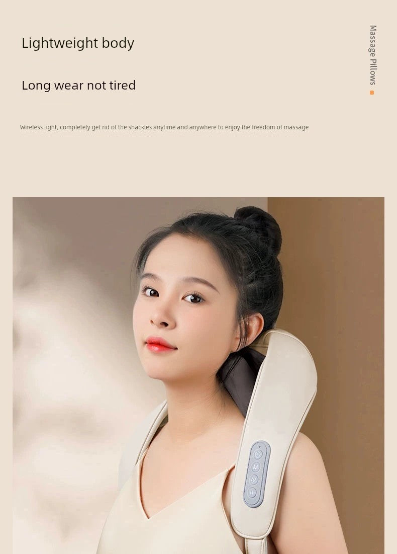 Ox Waist and Back Trapezoid Muscle Dredge Neck Massager