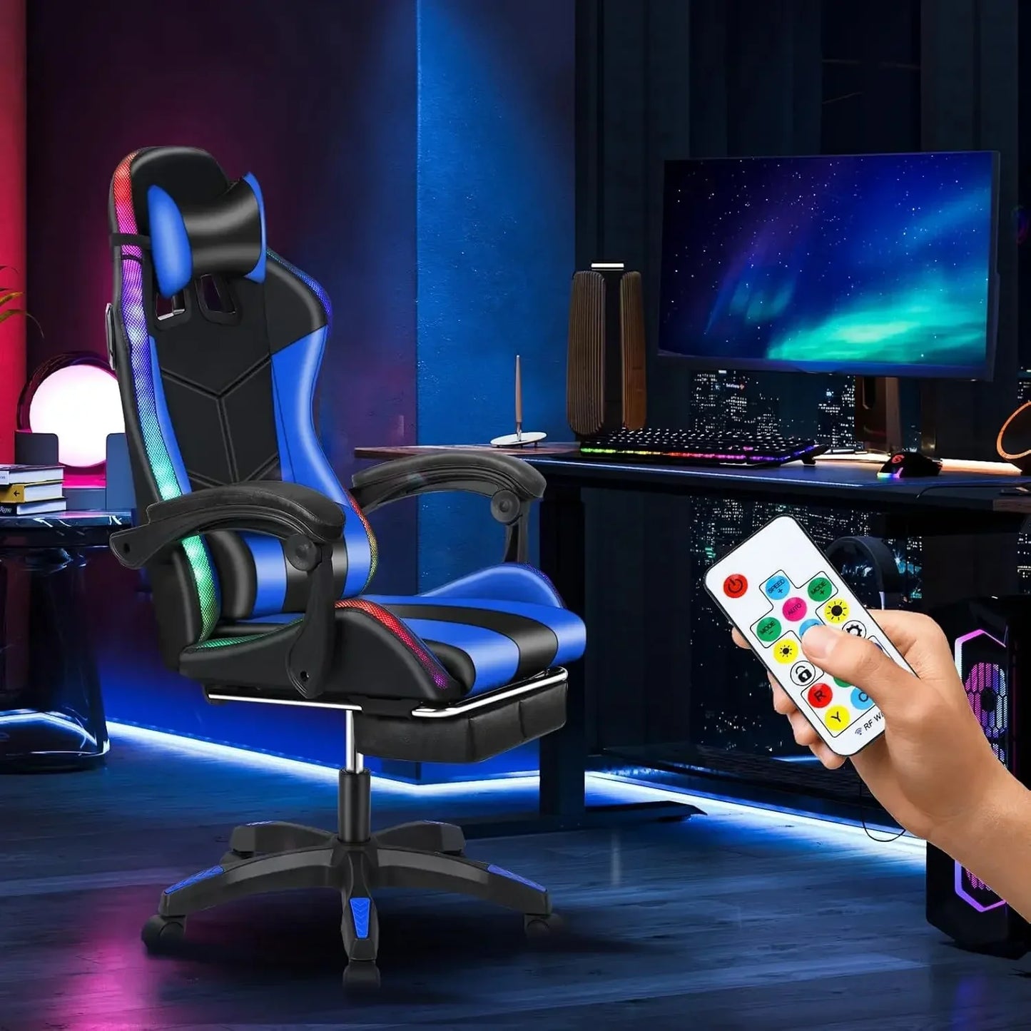 Gaming Chair with Bluetooth