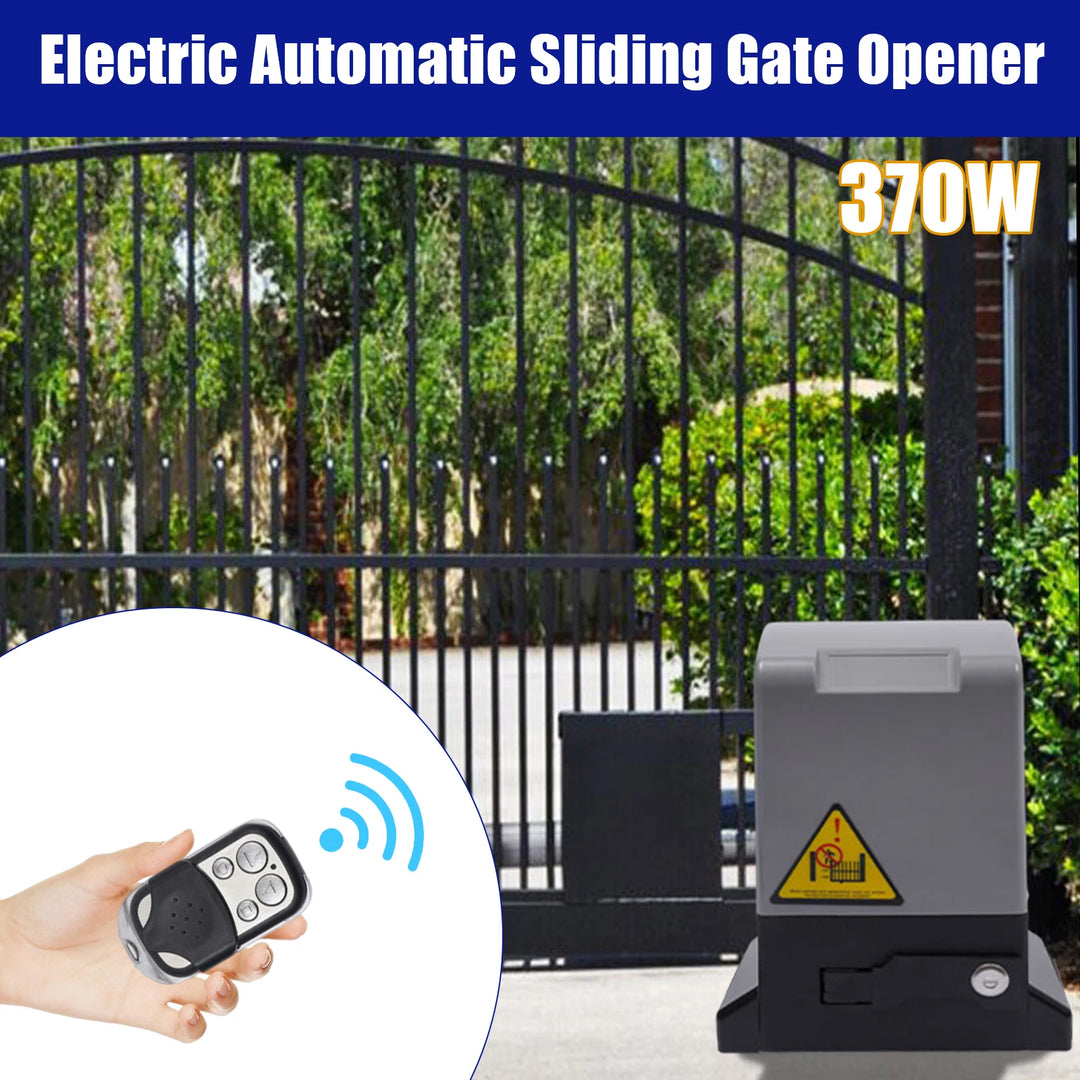 550W/370W/750W 1200KG Sliding Gate Opener Electric Automatic Motor Remote Kit Heavy Duty