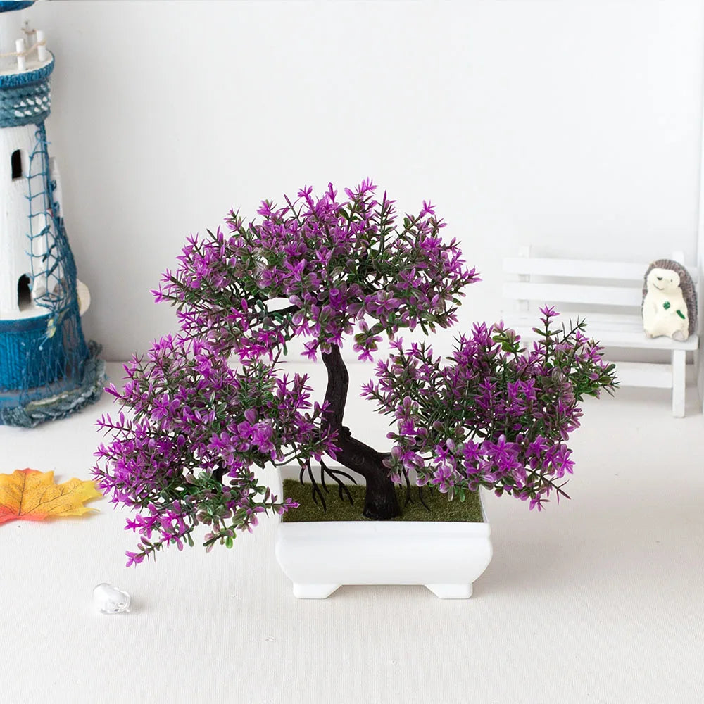 Artificial Potted Bonsai Tree Decor