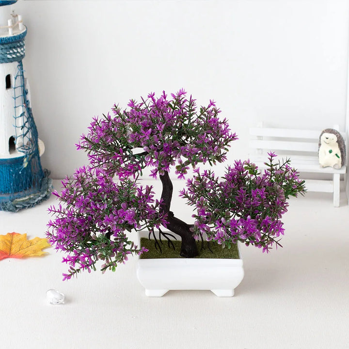 Artificial Potted Bonsai Tree Decor