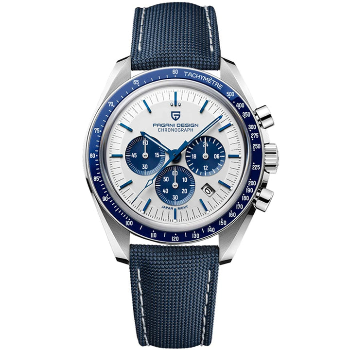 PAGANI DESIGN Moon Mens Watches 2024 Top Brand Luxury Quartz Watch For Men Chronograph Luminous Sapphire Mirror Waterproof Clock
