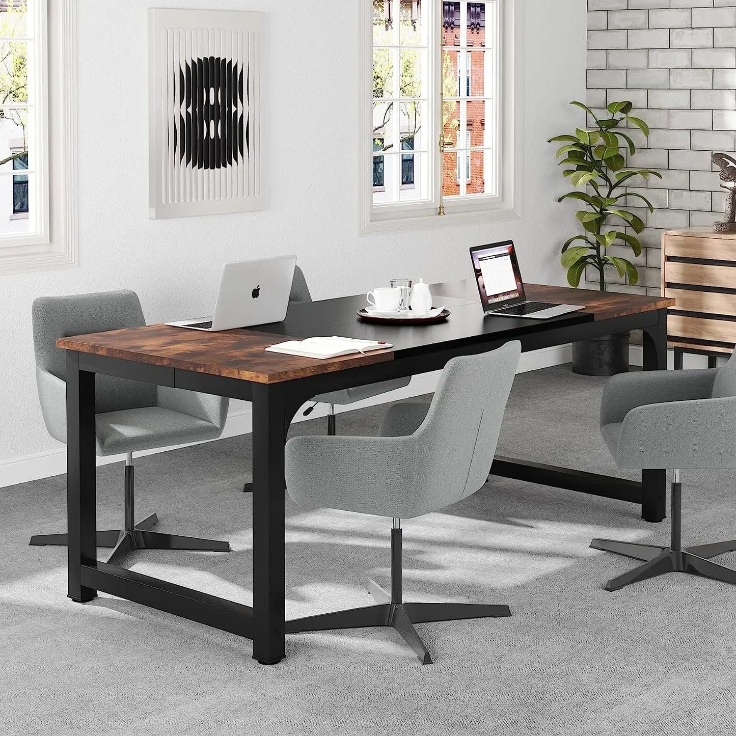 Modern Large Office Computer Desk