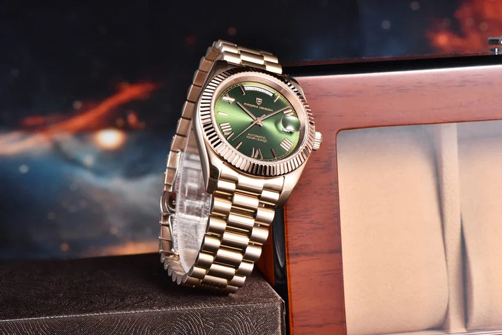 2025 New PAGANI DESIGN DD36 Man Watch Rose Gold Luxury Men Mechanical Watches Sapphire Mirror Automatic Watch For Men Waterproof