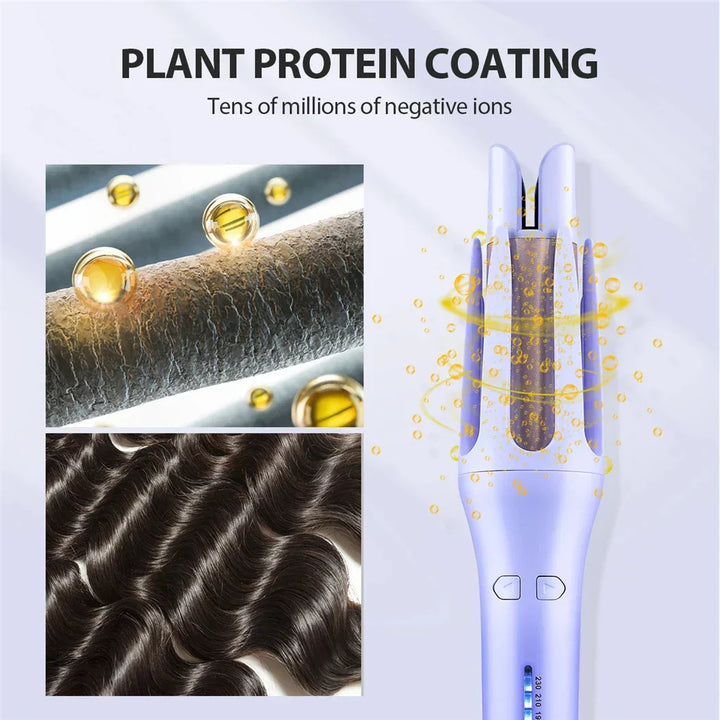 Tinsol 2-in-1 Automatic Hair Curler