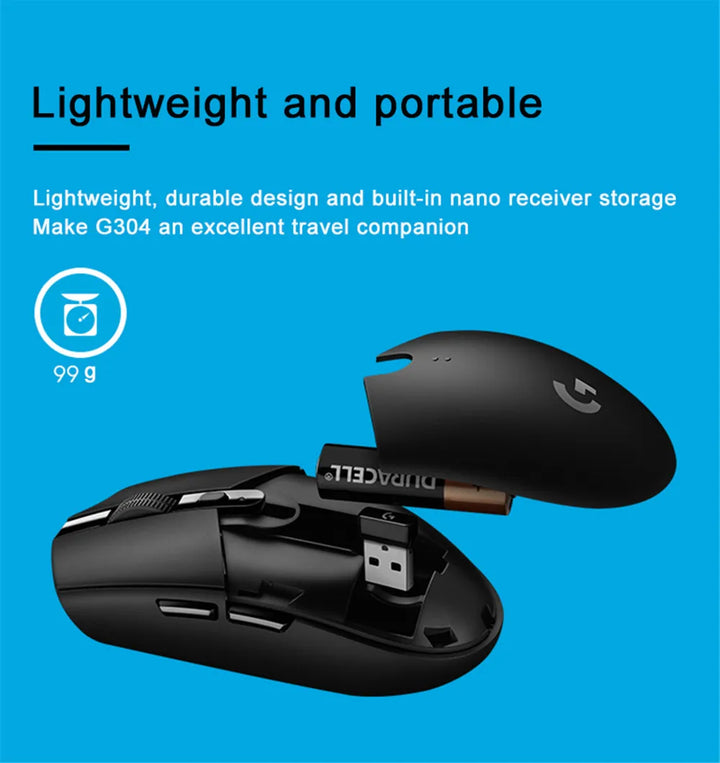 Logitech G102/G304Bluetooth Wireless Gamer Ergonomic Mouse 2.4G Notebook Office Desktop Cannot Connect To The Program Superlight