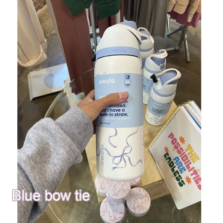 Owala FreeSip Quarta Rose Water Bottle